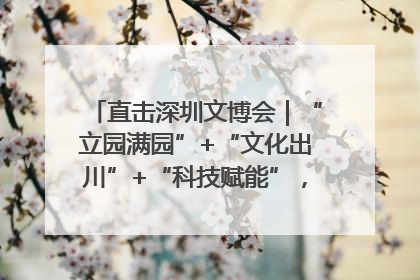 直击深圳文博会｜“立园满园”+“文化出川”+“科技赋能”，成都传媒发布三大文创领域合作清单